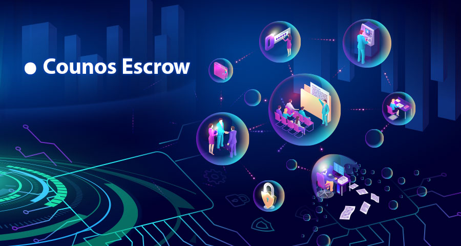 Another form of Counos transactions take place in Counos Escrow. Counos Escrow is a financial cryptocurrency system wherein a trusted third party holds onto the payment of a transaction between two parties