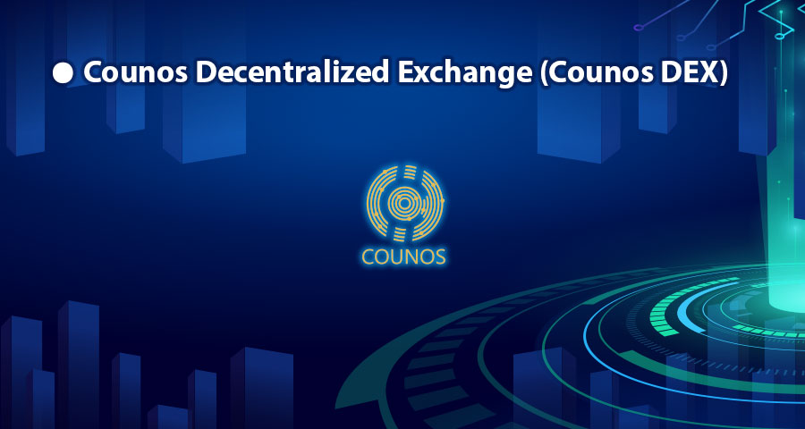 Another form of Counos transactions that are very common are the transaction of Counos Decentralized Exchange or Counos DEX. 