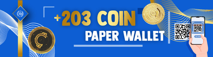Counos Paper Wallet Generator Supports 203 Coins