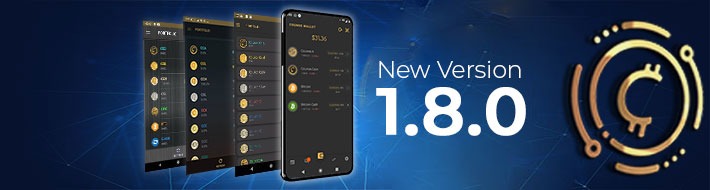 Counos Wallet New version 1.8.0 